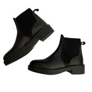 Emanuele Crasto Leather Ankle Boot NEW